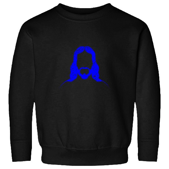 Jesus Portrait Lord Christian Christianity Christ Men Women 1 Sweatshirts