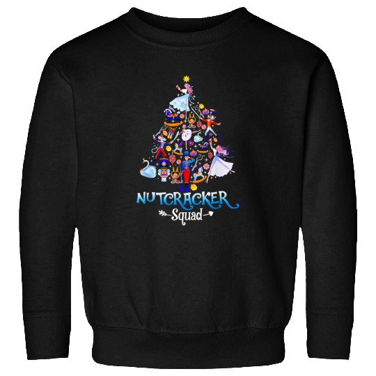 Christmas Nutcracker Squad Ballet Dance Women Kids Girls 10 Sweatshirts