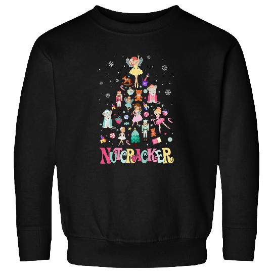 Christmas Nutcracker Squad Ballet Dance Matching Family Xmas Sweatshirts