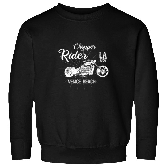 Custom Motorcycle American Choppers Venice Beach Sweatshirts