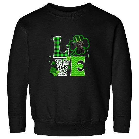 Cane Corso Shamrock Lucky Clover Irish St Patricks Day Sweatshirts