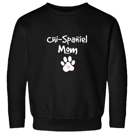 ChiSpaniel Mom Chihuahua Cocker Spaniel Mix Breed Dog Sweatshirts