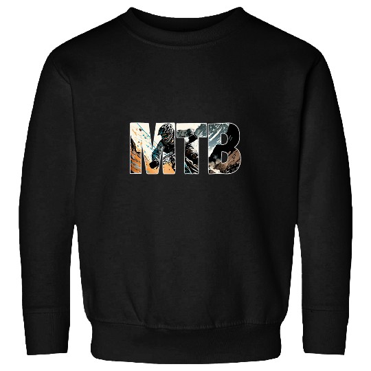 MTB Racing Mountain Biker Racer Mountain Bike Trail Sweatshirts