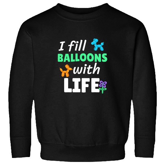 Funny Balloon Artist Balloon Animal Twister 1 Sweatshirts