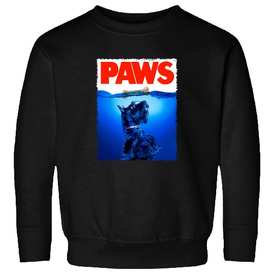 Classic Schnauzer Paws Cute Pet Lover Animal Schnauzers Dog Sweatshirts