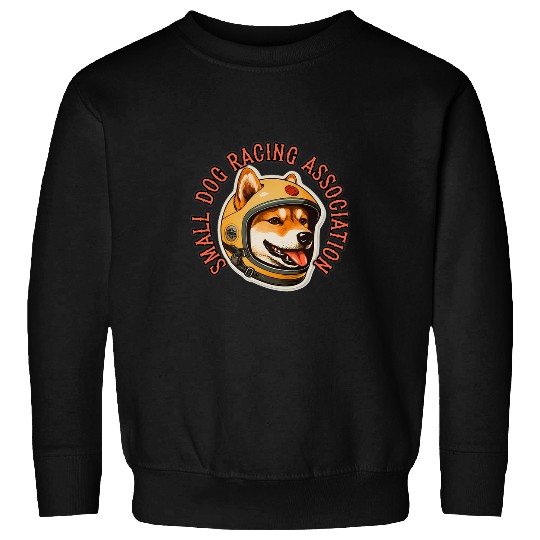 Shiba Inu Racing 2Dog Race Sweatshirts