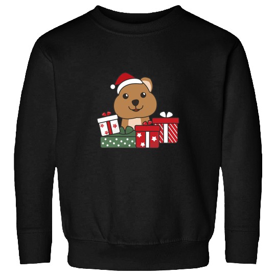 quokkas Merry Christmas Winter Quokkas Christmas Sweatshirts