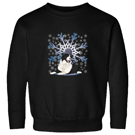 Dog Owner Dog Lover Winter Animal Pet Border Collie Sweatshirts