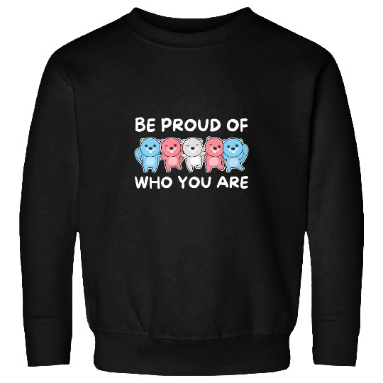 Transgender Flag Gay Pride Lgbtq Beaver Sweatshirts