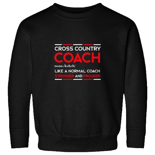 Cross Country Coachs Sports Coaching Sweatshirts