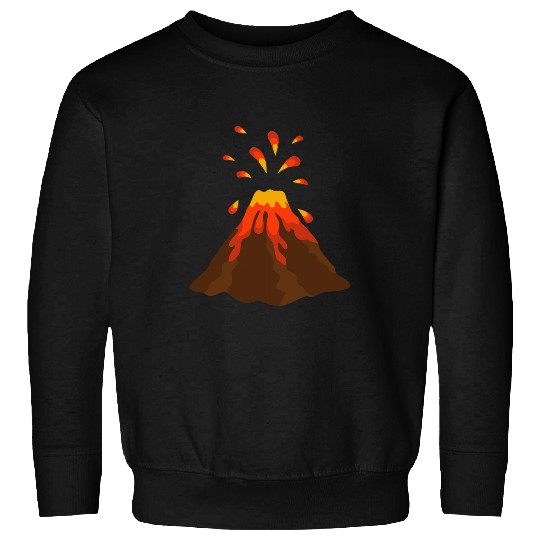 Erupting Volcano Ash Geology Geologist Magma Volcano Lover 21 Sweatshirts