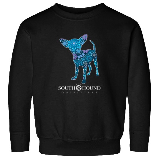 Chihuahua Dog Bohemian Snowflake Pattern Sweatshirts