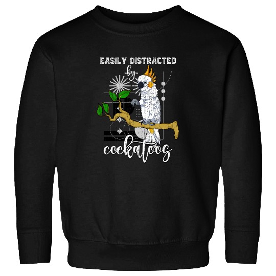 Parrot Cockatoo Lover Girls Women Birdwatching Cockatoo 21 Sweatshirts