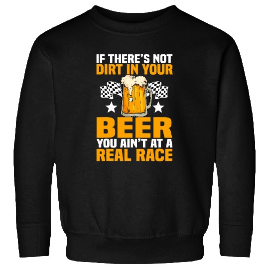Dirt Track Racing Motorcycle Racer Car Automobile Race Sweatshirts