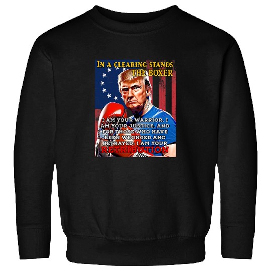 Donald Trump Boxer Indicted Jail Arrest Trump Mugshot Sweatshirts