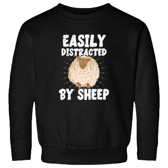 Sheep Lover Funny Sheep Lover Farming Farmer Farm Animal Sheep Sweatshirts