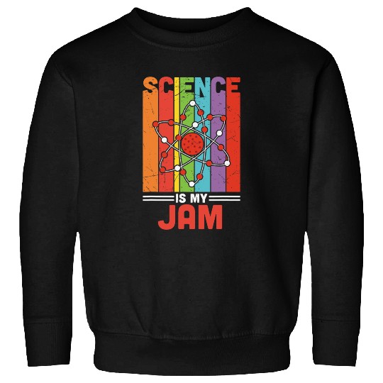 Students Teacher Science My Jam 2Retro Math Science Teacher Sweatshirts
