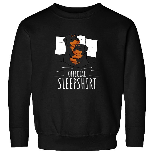 Dog Rottweiler Rottie Dog Official Sleep Sweatshirts