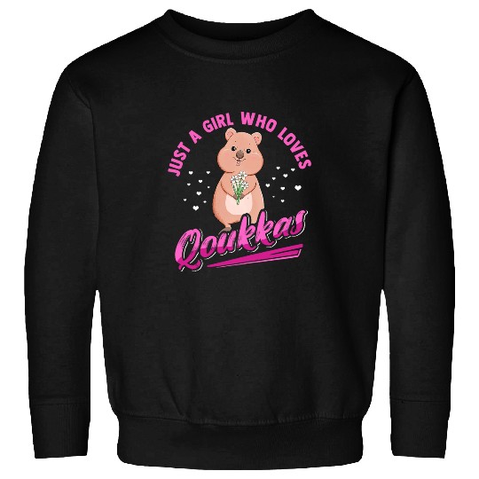 quokkas Marsupial Macropod Australian Animal Sweatshirts