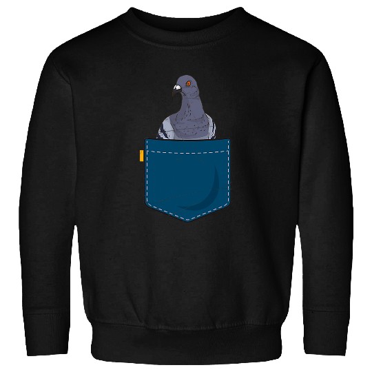 Pigeon Breeder Animal Bird Lover Pocket Pigeon Sweatshirts