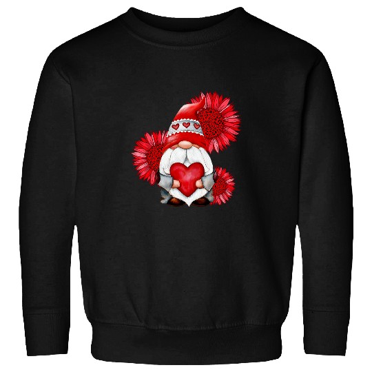 Gnome With Leopard Sunflower Daddy Mommy Family Matching 1 Sweatshirts