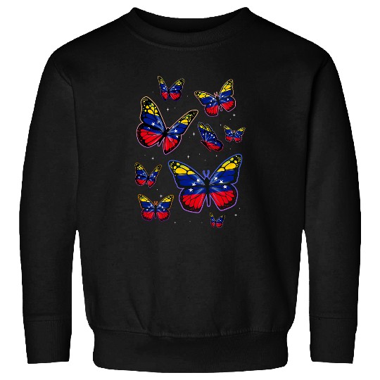 Venezuela pride and culture  Butterfly version Sweatshirts