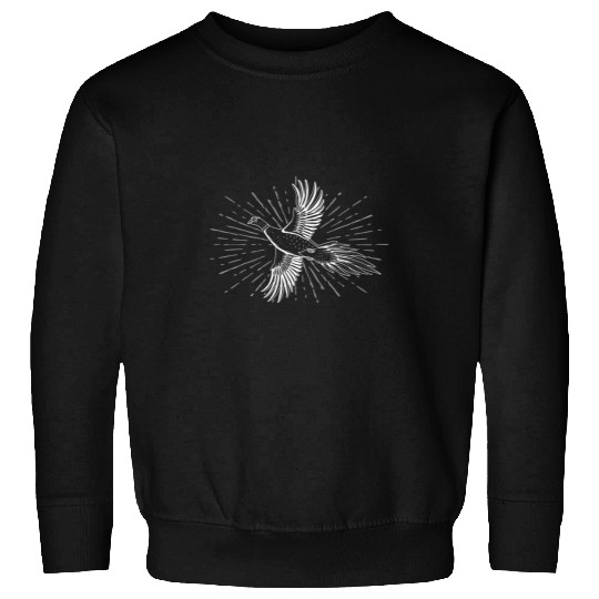 Pheasant Hunter Dakota Bird Hunting Upland Sweatshirts