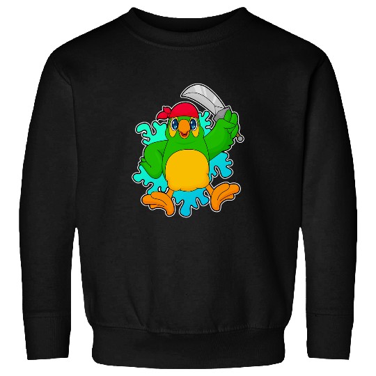 Parrot Pirate Saber Sweatshirts