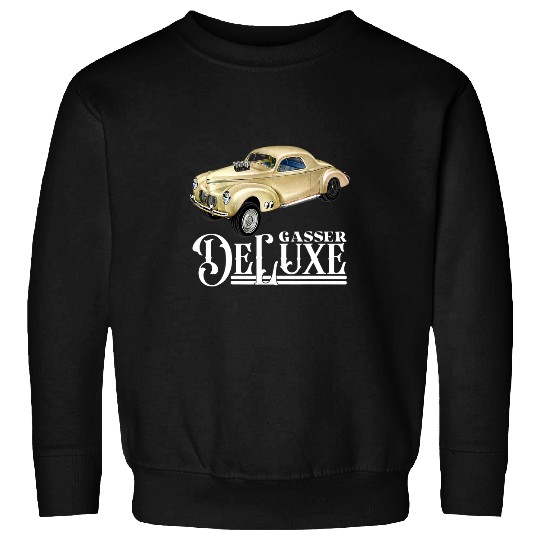 Gasser Hot Rod 1940 Willys Business Coupe Deluxe Model Sweatshirts