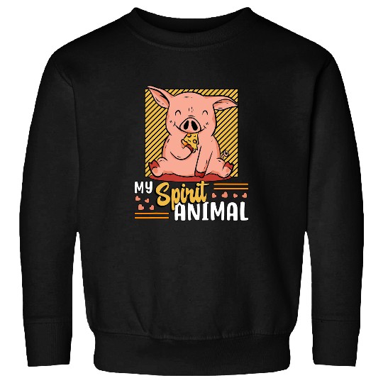 My Spirit Animal Livestock Farming Pig Breeding Pig Farming Sweatshirts