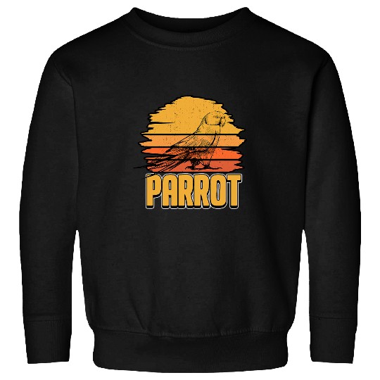Parrot Playground Parrot Mirror Talking Parrot 21 Sweatshirts