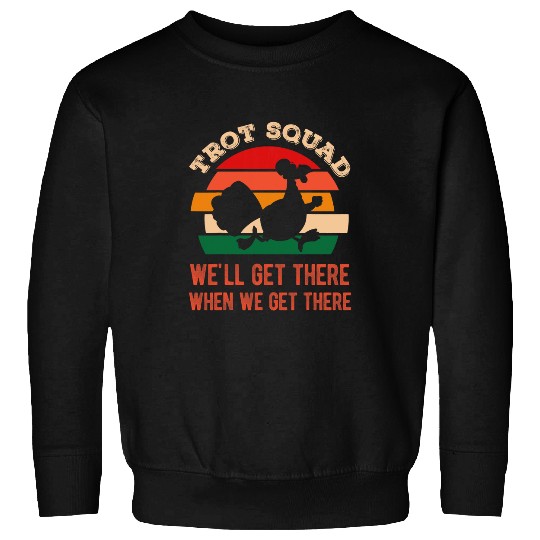 Turkey Trot Squad Funny Thanksgiving Day Run 2Men Women Sweatshirts