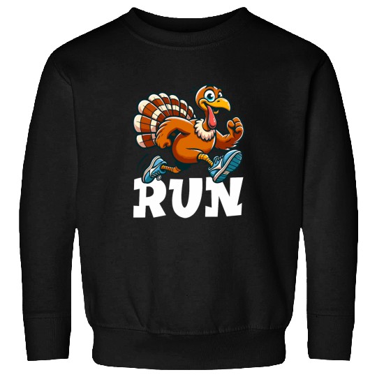 Run Funny Thanksgiving Running 5k Race Turkey Trot Sweatshirts