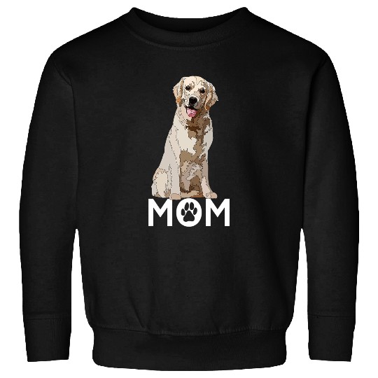 Golden Lab Mom Yellow Labrador Retriever Mother Dog Mama Sweatshirts