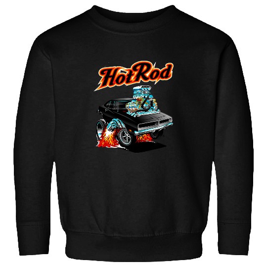 Muscle Car Mayhem Classic Car Mechanic Racing Engines Hotrod 210 Sweatshirts