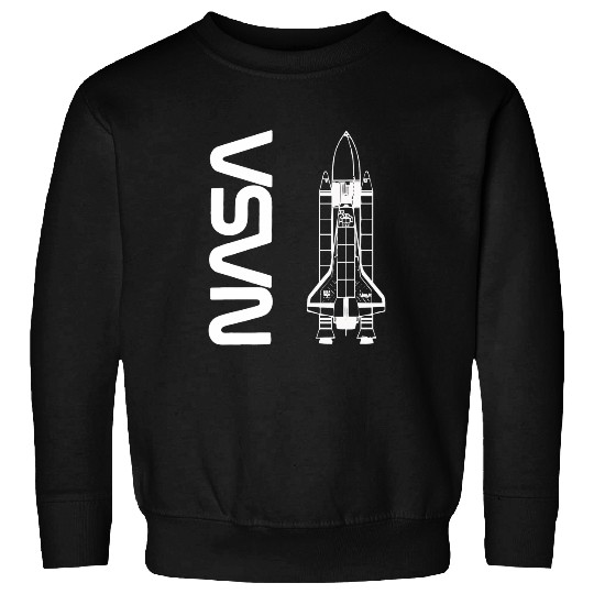 Lacrosse Gift NASA Space Shuttle Worm Logo classic and famous Sweatshirts