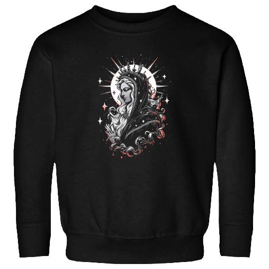 Mother Mary Virgin Mary Blessed Mother Catholic Art 17 Sweatshirts