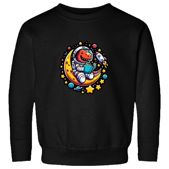 Good Book Is Out Of This World Astronaut Moon Space Bookworm 8 Sweatshirts