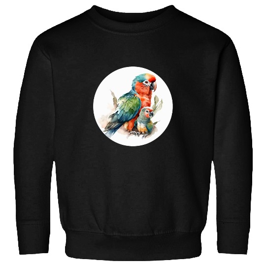 Parrot portrait  Parrots and Tropical Bird Lover 21 Sweatshirts