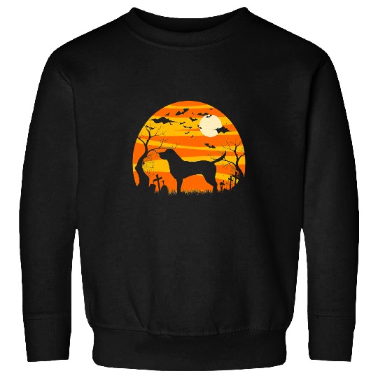 Labrador Lab Dog Halloween Labrador Dog Jack O Lantern Pumpkin 136 Sweatshirts
