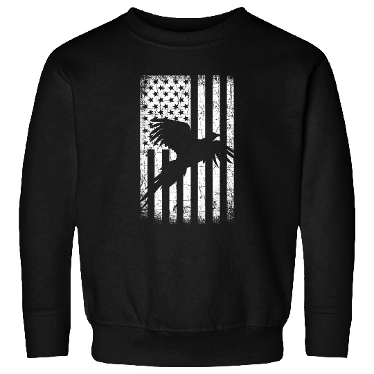 Pheasant Hunting USA American Patriotic Bird Hunter Sweatshirts