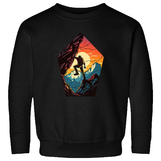 Rock Climbing Mountain Indoor outdoor Bouldering rope climb 10 Sweatshirts