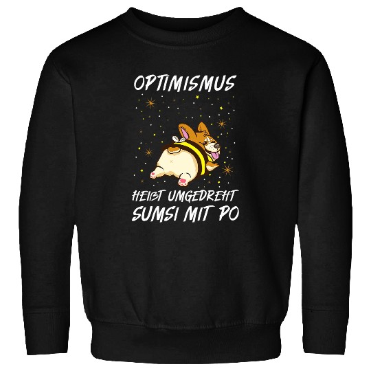 Optimism Heats Reverse Sumsi With Po Bee Funny Pug Sweatshirts