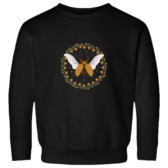Witchy Celestial Beetle Sweatshirts