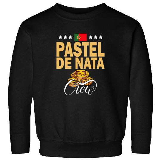 Discover Pastel de Nata Lover Portugal Portuguese Food Dish Sweatshirts