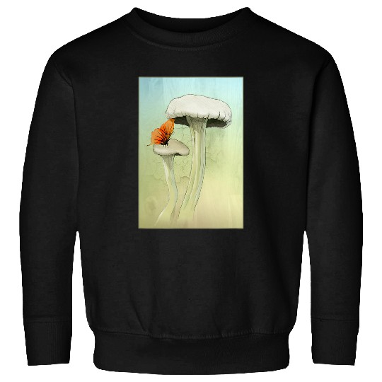 vintages Mushroom Butterfly Fairycore Cottagecore Aesthetic Sweatshirts