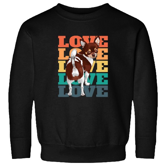 Discover Funny Chihuahua Owner Cute Retro 1 Sweatshirts