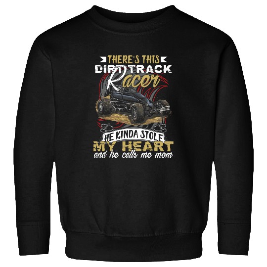 This Dirt Track Racer Calls Me Mom Dirt Track Racing Sweatshirts