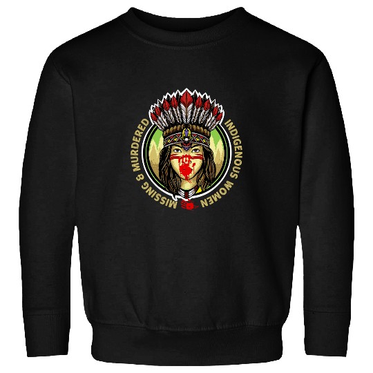 MMIW Missing Murdered Indigenous Women Hand Dreamcatcher Sweatshirts