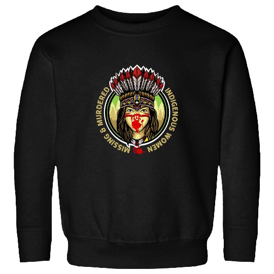 MMIW Missing Murdered Indigenous Women Hand Dreamcatcher Sweatshirts